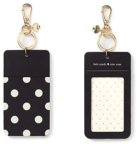 Kate Spade New York Women's Id Clip, Black Dot