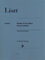 Etudes d'exécution transcendante. Klavier: Instrumentation: Piano solo (G. Henle Urtext-Ausgabe)