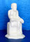 StonKraft 15,2 cm indischer weißer Marmorstein Saibaba, Sai Ram, Sairam, Sai Baba Statue Murti Idol