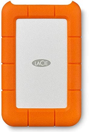 LaCie Rugged Mini 2TB, Draagbare Externe Harde Schijf, 2.5, voor PC Mac iPad and iPhone, Data Rescue Service (LAC9000298)