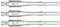 COSMO DARTS Welle Fit Wellengetriebe Hybrid sperren klar 4