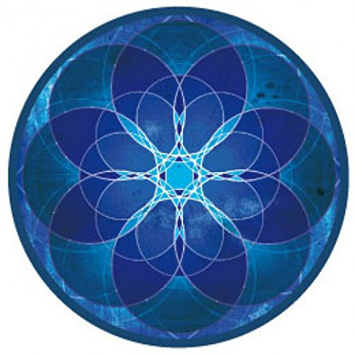 1art1 Mandalas Meditation Und Innerer Frieden Poster-Sticker Tattoo Aufkleber 9x9 cm