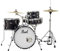 Pearl Roadshow Schlagzeug Set 4-teilig Komplettset mit Becken und Ständer Jet Black (RS584C/C31)