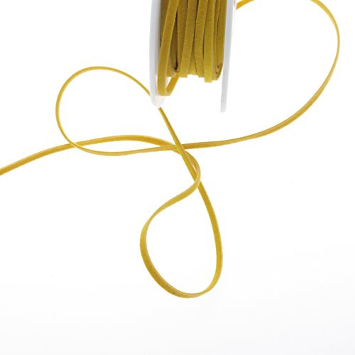 Lederband 3mm x 25m - 18000 (Gelb)