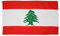Libanon Flagge Fahne 90x150 cm Polyester by OnebasispointEU