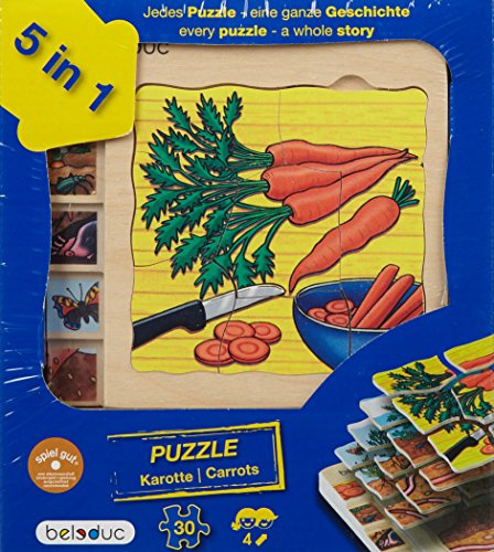 Beleduc 17044 - Lagen - Puzzle Karotte