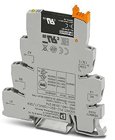 PHOENIX CONTACT PLC-OSC-120UC/48DC/100/SEN Solid State Relaismodul für Eingabefunktionen, 120 V AC/110 V DC Eingang, 3-48 V DC/100 mA Ausgang, 10 Stück
