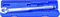 KUNZER 7DMS01 Drehmomentschlüssel Standard - 1/2 Knarrenkopf - Umschaltbar - einstellbar von 28-210 Nm - Länge 460mm