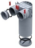 Helios FRS-DWK 2-75/125 Decken-/Wandkasten