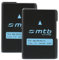 2X Batterie EN-EL14 Compatible avec Nikon DF, D3100, D3200, D5100, D5200, D5300, P7000, P7100, P7700, P7800 -INFOCHIP-