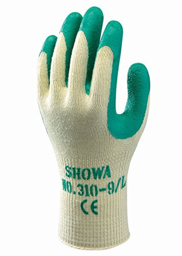 SHOWA 310, Latex – Beschichtung, Mehrzweck, Gelb mit grüner Beschichtung, 11/XXL
