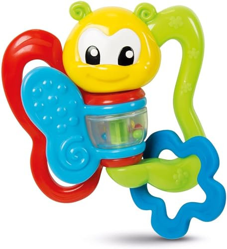 Clementoni 0401113 Schmetterling Rassel