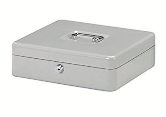 ALCO-Albert 843-29 Geldkassette, 310 x 225 x 75 mm, grau