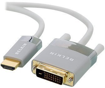 Belkin HDMI a DVI Video Cable 12 ft. 3,6 m para MacBook Pro per-oct 2008, MacBook marzo 2009, Mac Mini preoct 2009.
