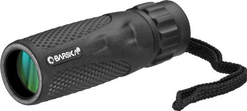 Barska Monokular – Blackhawk 10 x 25, wasserdicht, inkl. Tragetasche und Trageriemen, BA-AA12130