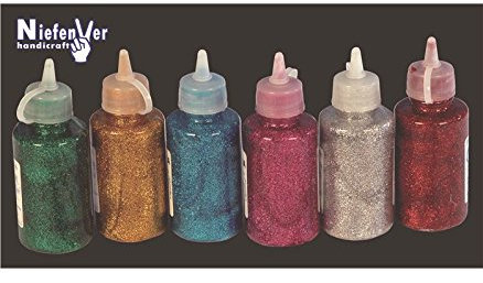 Colla glitter 60 g oro niefenver 0800122o 091595