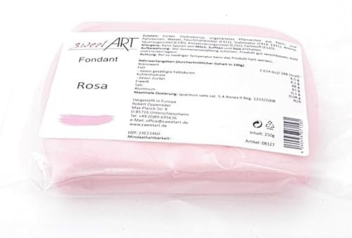 sweetArt Rollfondant 250 g Rosa