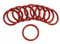 sourcing map 100 32 mm Außen Dia 3 mm Stärke Industrial Rubber O-Ringe Dichtungen de