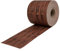 Zaundruck Sichtschutzstreifen Polyester - nachhaltiger Sichtschutz für Doppelstabmattenzaun - Motiv Windschutz 26 m x 19 cm - Sichtschutz-Rolle - Weidengeflecht