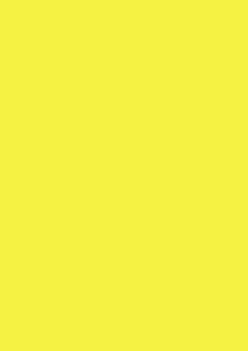 Brunnen Plakatkarton 48x68cm neon-gelb Packung 10 Karton, 31610.14