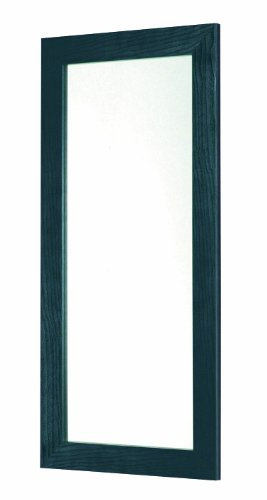 HAKU Möbel 42106 Wandspiegel 40 x 2 x 80 cm, Eiche schwarz/weiß