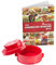 Landmann American Burger Set mit Rezeptbuch Selection, schwarz/rot