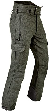Pfanner Wasserabweisende Lodenhose mit Aramid-Faser Verstärkungen, Farbe:Oliv, Größe:S (langgr.)