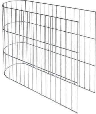 Gartenwelt Riegelsberger Montage rapide U-Gabione - 20 x 45 x 60 cm - Mur - Système gabion