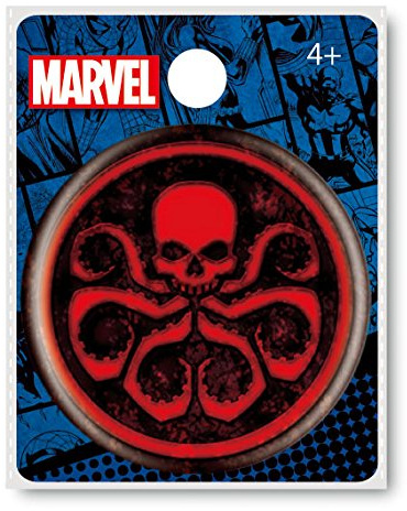 Marvel Hydra Logo Single Button Pin