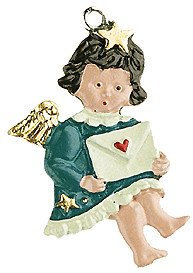 Zinnfigur Engel mit Brief