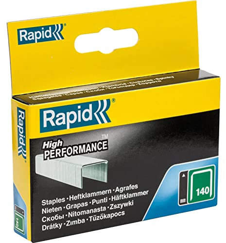 RAPID 140/10 Galvanised Staples Pack Of 2000 - EU/UK