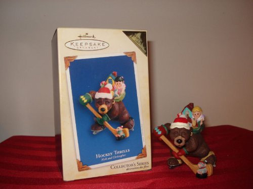 2005 Hockey Thrills Hallmark Nick und Christopher Mehrjahresgeschenk Sonderedition