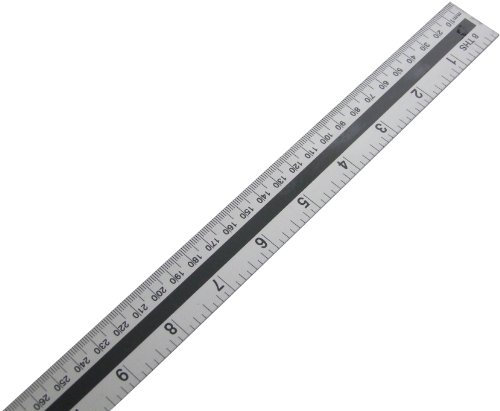Amtech P5190 100cm Aluminium ruler