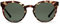 KOMONO Lulu Crystal Giraffe Unisex Cat-eye Cellulosepropionat-Sonnenbrille für Damen und Herren mit UV-Schutz und kratzfesten Gläsern