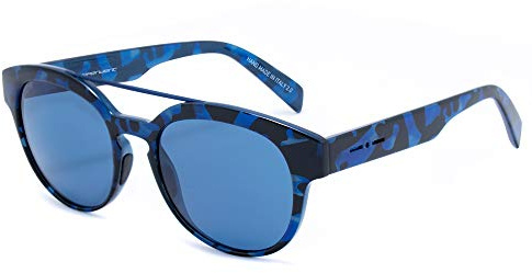 Italia Independent Damen 0900-141-GLS Sonnenbrille, Mehrfarbig (Azul/Negro), 50