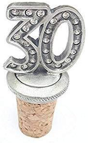 30th Birthday / Anniversary bottle stopper, great gift idea
