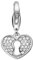 ESPRIT Damen-Charm 925 Sterling Silber rhodiniert ESCH91502A000