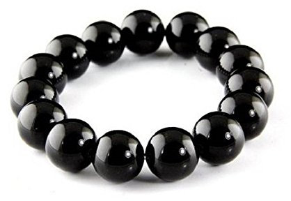 Bracelet en Obsidienne Oeil de Céleste en Pierre Naturelle Lithothérapie Minéral