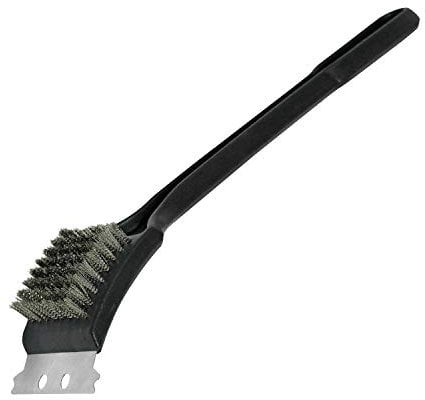 Invero® BBQ Barbecue Oven Grill Kitchen Metal Wire Cleaning Brush Scraper Remover Cleaner