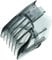 Panasonic WERGB80K7468 K-4732, Plastik, transparent, klein