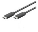 Microconnect USB C/USB C, 0.5 m 0.5 m USB C USB C schwarz