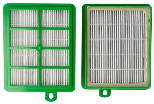 vhbw Lot filtres HEPA compatible avec Philips Performer FC9158, FC9159, FC9160, FC9161, FC9162, FC9163, FC9164, FC9165 remplace AEF 12, H12.