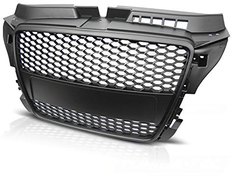 Calandra Grill Audi A3 (8P) rs-type 04.08 – 07.12 opaco nero