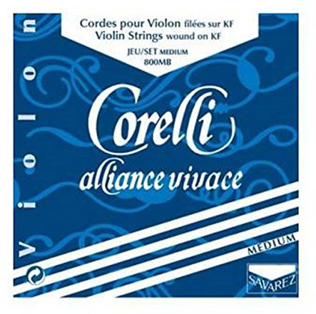 Corelli Saiten Violine Alliance Satz mit Kugel Medium 800MB