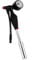 Zefal Z Shock Aluminium Shock Pump, 25 bar/360 psi, 235 g- Silver/Black