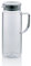 kela Saftkrug Pitcher, Durchmesser 8 cm, 1 L, Glas, transparent, mit Deckel, 11397