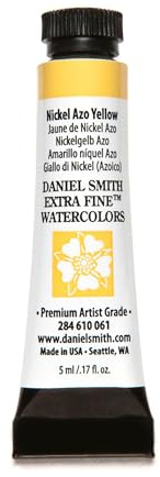 Daniel Smith Watercolour 5 ml Tube (S2) - Nickel Azo Yellow (061)