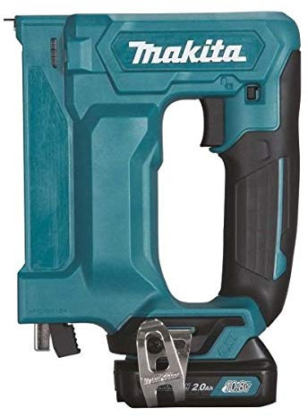 Makita Agrafeuse 12 v cxt li-ion 2 ah 7 / 10 mm makita - 2 batteries, chargeur, coffret - st113dsaj