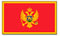 Prom Flagge Fahne Montenegro 90 * 150 cm