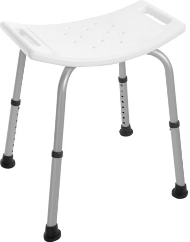 Feridras Duschhocker Silver/White